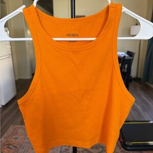 Wild Fable Vibrant Orange Tank Top